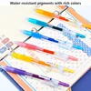 Pilot Juice Gel Pen Set 6/12 Colors Retractable Jelly Ballpoint Pens, No Blotting Paper Clear Handwriting Multifunction Supplies 2