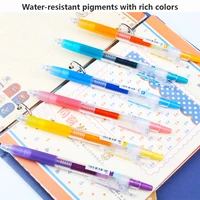 Pilot Juice Gel Pen Set 6/12 Colors Retractable Jelly Ballpoint Pens, No Blotting Paper Clear Handwriting Multifunction Supplies 2