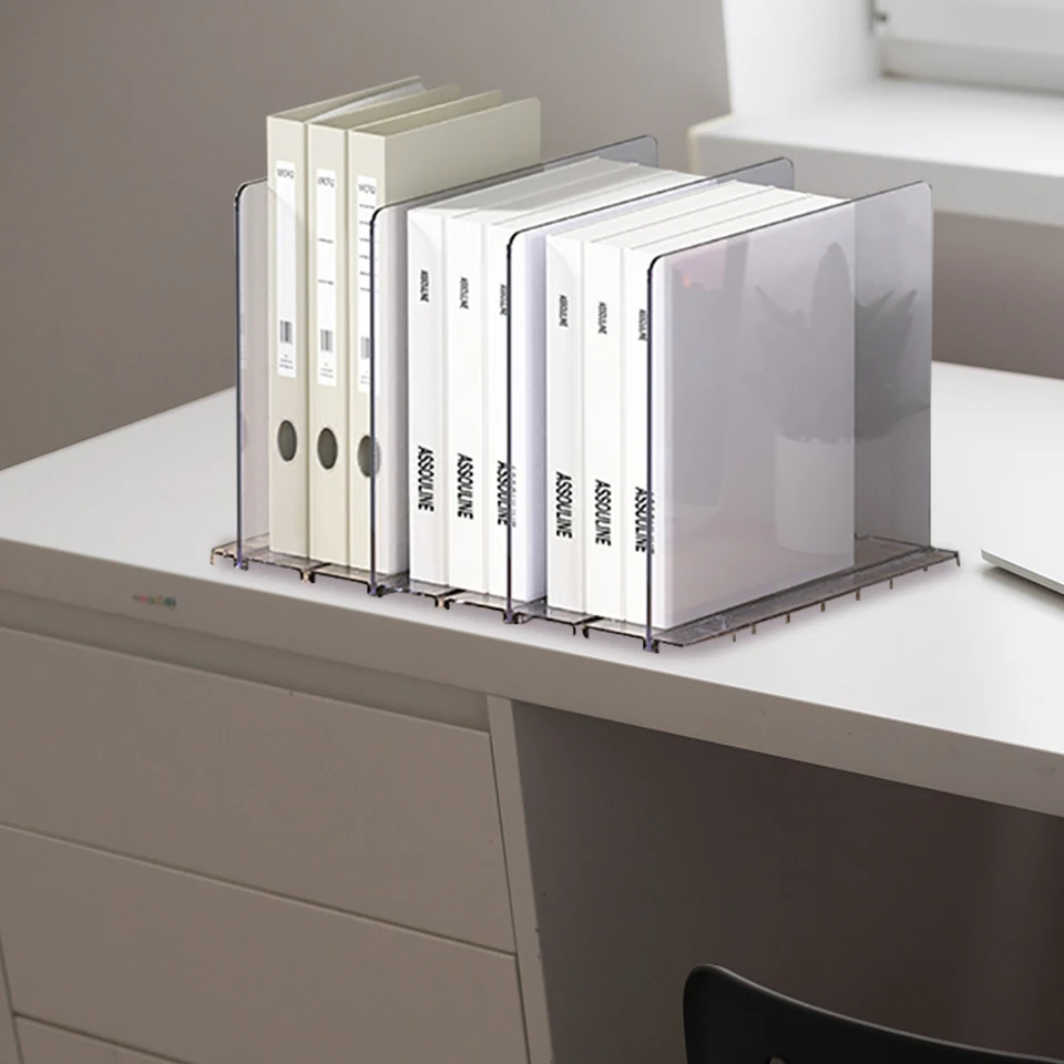 Transparent Handbag Organizer with Adjustable Dividers