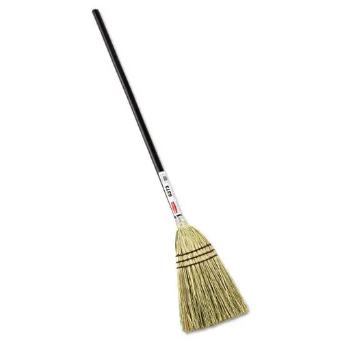 

FG637300BRN 28 in. Handle 38 in. Lobby Corn-Fill Broom - Brown Grabber tool Broom and dustpan set Cleaning robot Squeegee broom