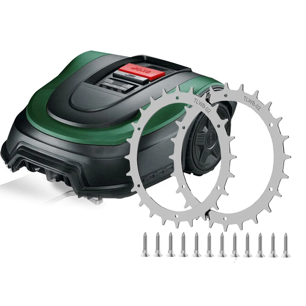 

Robotic Lawnmower Wheels Spikes Stainless Steel For Bosch Indego XS 300 400 350 M700 Lawn Mower Accessories Garden Tools