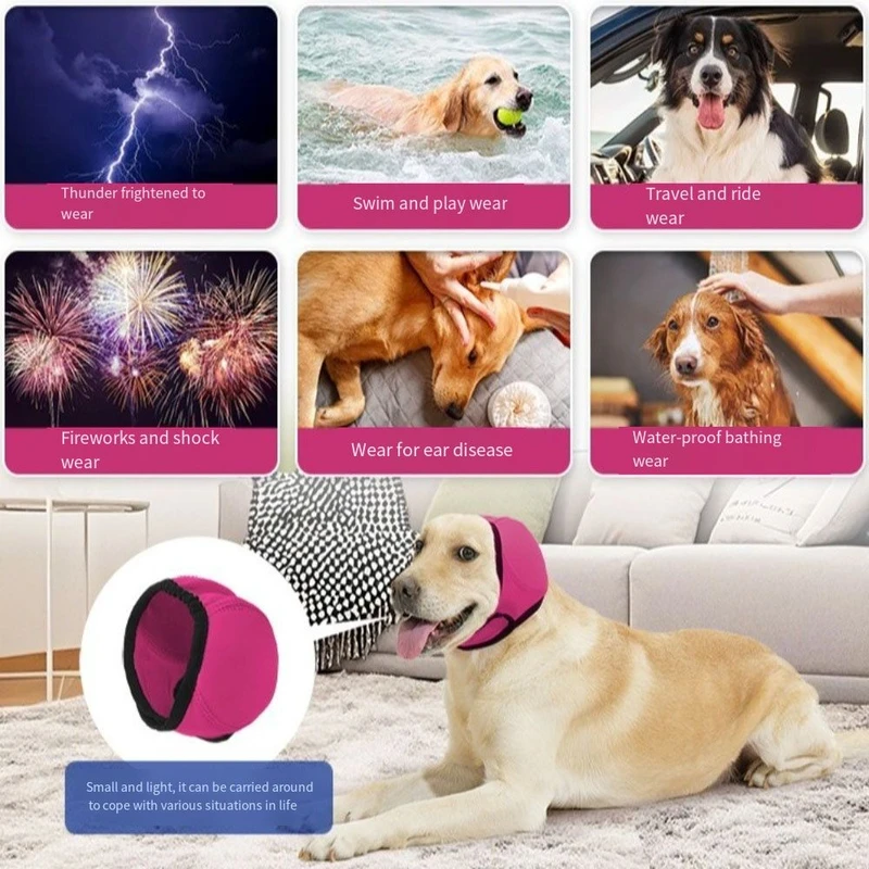 Noise Reduction Dog Ear Covers Hearing Protection