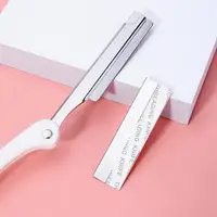 Dermaplaning Facial Razor Women Eyebrow Razor Face Razor For Women Eyebrows Razor Womens Facial Blades Razor Eyebrow Foldable 2