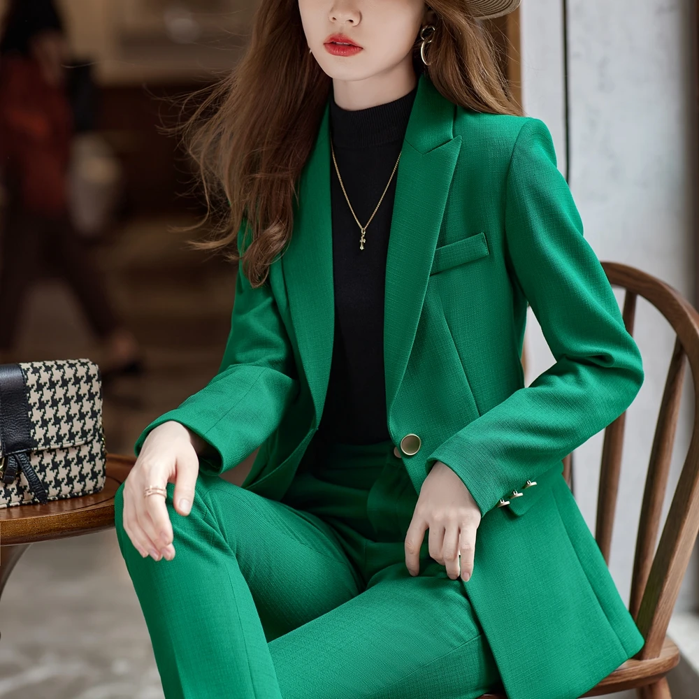 LISUEYNE Women's Formal Business Blazer Suit Solid Half Sleeve Women Suits  for Work Blazer Jacket Pant/Skirt Suits