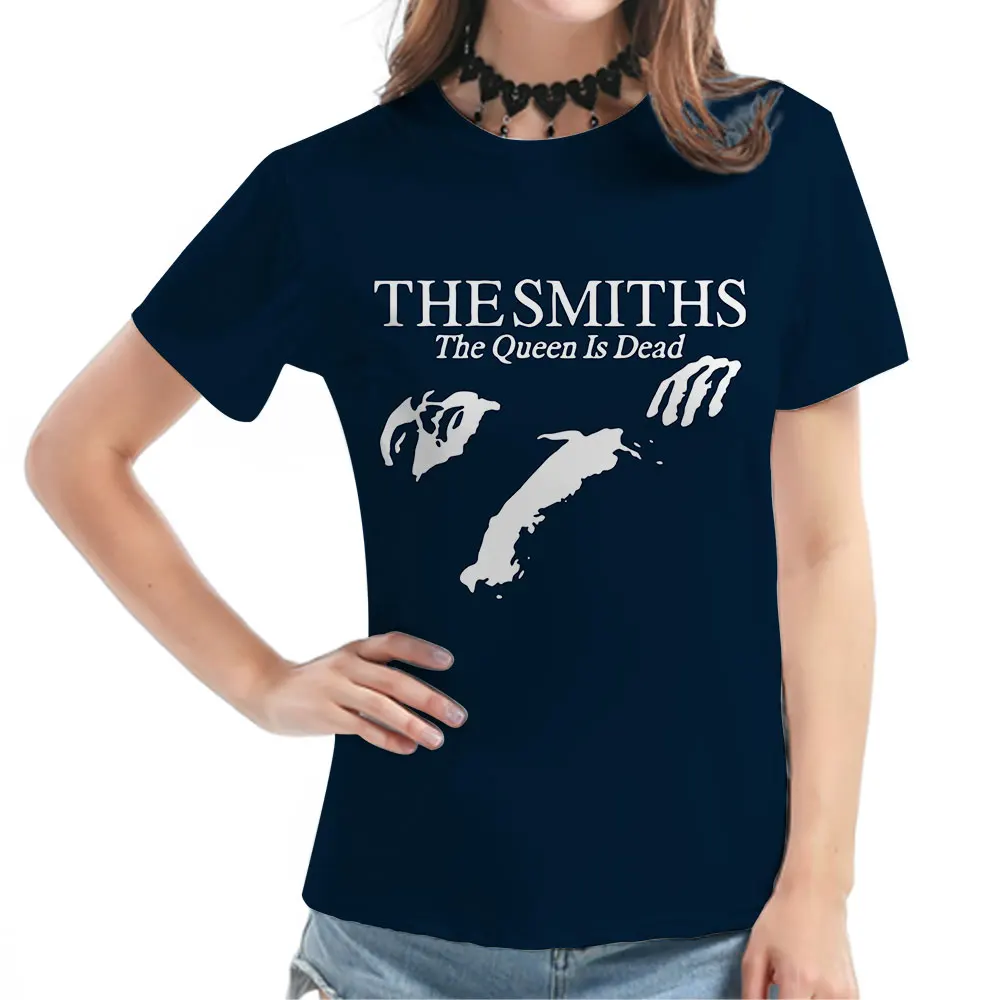 Рисунок 4 - Футболка мужская и женская с принтом Queen Is Dead