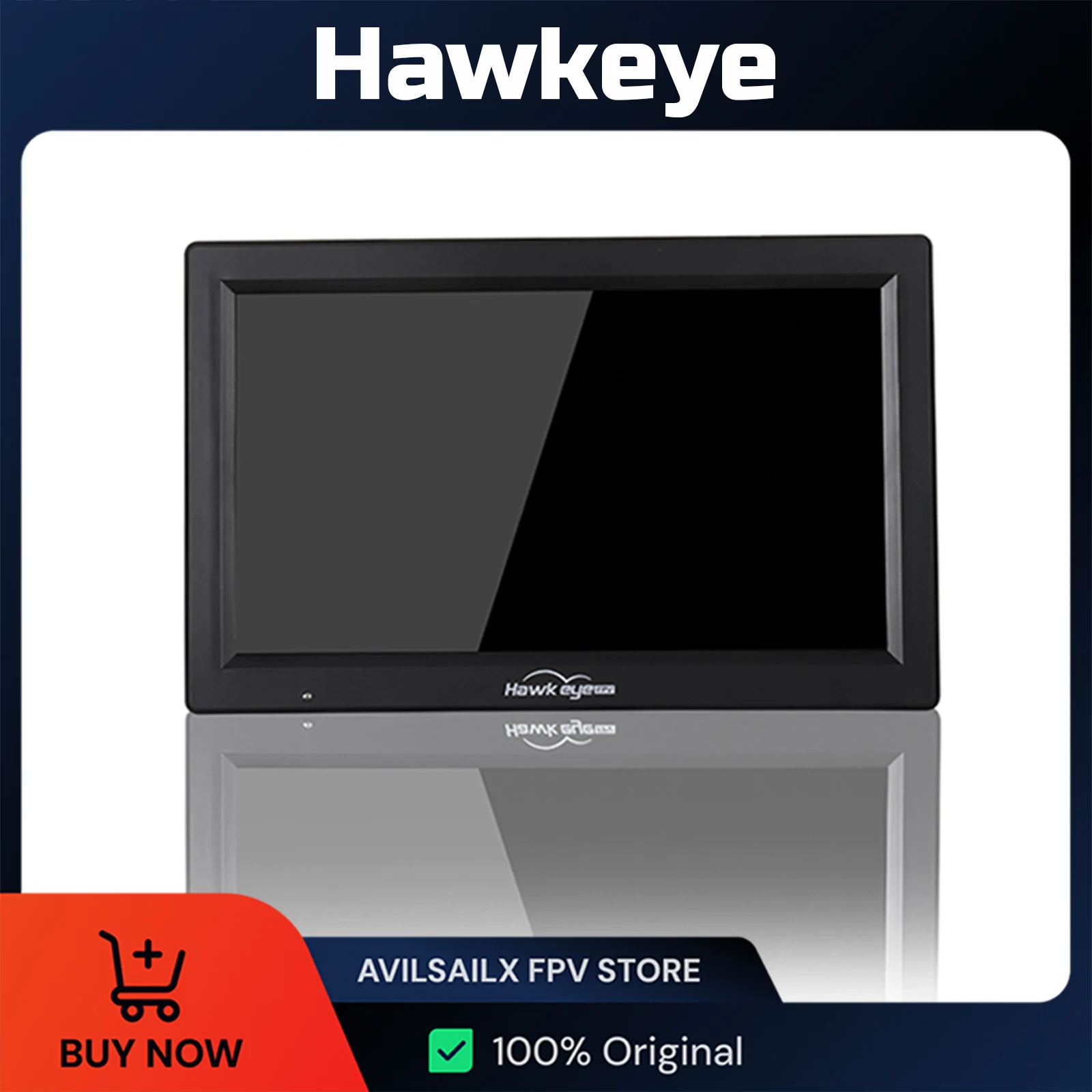 รูปสินค้า จอ FPV 10.2 นิ้ว คมชัด 5.8G สำหรับแข่งโดรน
