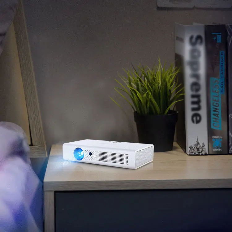 Smart Android Digital HD 2.4G / 5.0G Dual-Band WIFI for Home Moving Gaming Theater Laser Portable Mini Projector 4K