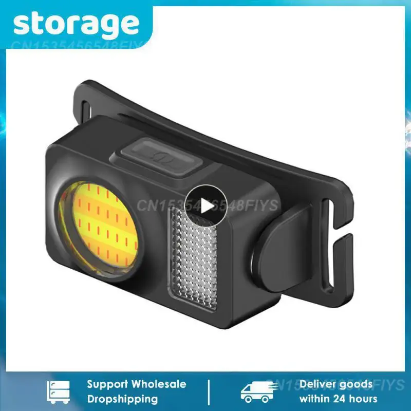 

Фонарь налобный Аккумуляторный с USB-портом и датчиком
