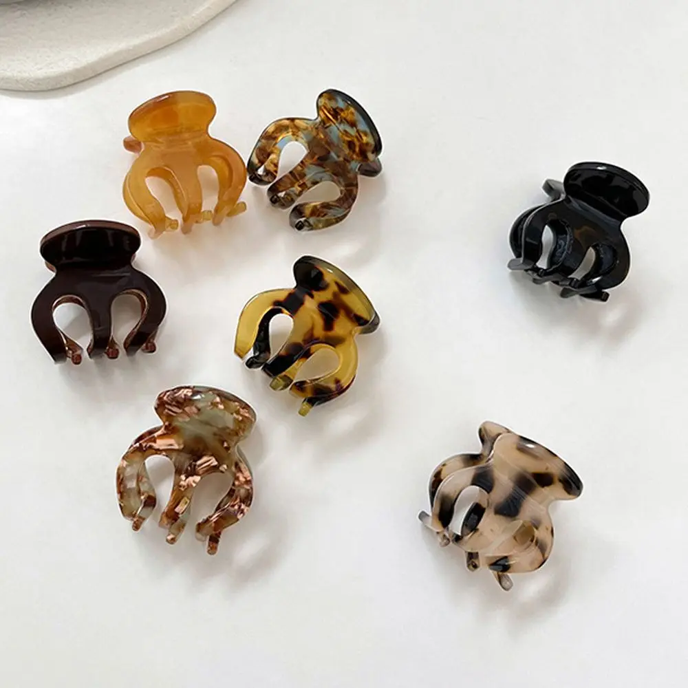 Gift Elegant Luxury High Horsetail Small Gripper Headdress Acetic Acid Women Hair Claw Small Shark Clip Korean Style Hair Clip