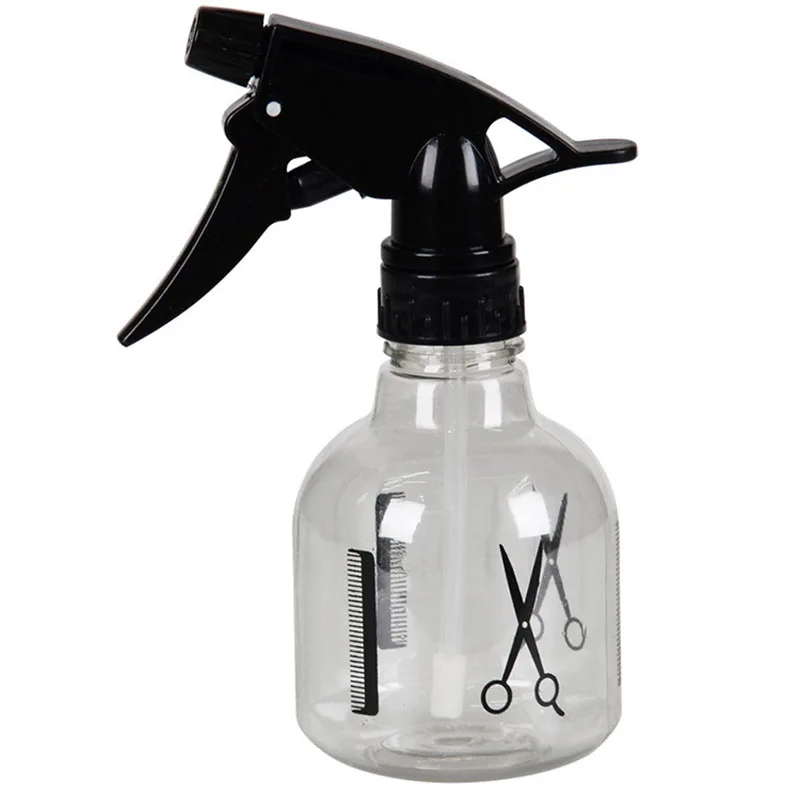 

250ML Hairdressing Spray Bottle Salon Barber Hair Tools Water Sprayer Transparent Make-up Style Portable Plastic Spray Bottles