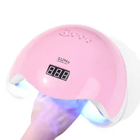 YIKOOLIN 48W UV LED Nail Lamp for Professional Saloon Fast Nail Gel Dryer With 4 Timers Automatic Sensor LCD Display 1