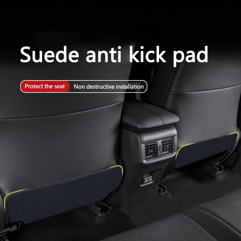 폭스바겐 VW GLI R라인 R 폴로 골프 MK8 마고탄 투아렉 파사트용 차량 뒷좌석 보호 커버 시트백 매트 안티킥 쿠션 패드