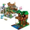 Architectural modeling Steve Village modeling building blocks toy decoration Classic model set brick toy gift 1