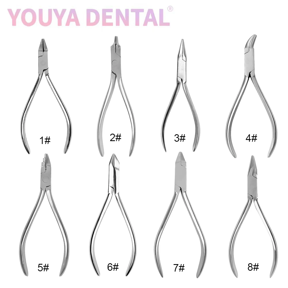 

Стоматологические Ортодонтические Плоскогубцы из нержавеющей стали, гибкие плоскогубцы для резки проволоки, трапециевидные плоскогубцы с тремя зубцами от Солнца и Луны