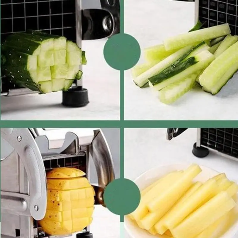 36/64 Holes French Fry Cutter Potato Chips Cutters Blades Kitchen Carrots Onions Cutting Machine Chips Cutter Part french fry cutter