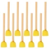 10/20pcs Round Sponges Brush Set Stencil Sponge Brushes DIY Painting Sponges Children Drawing Craft Brushes with Wood Handle 5