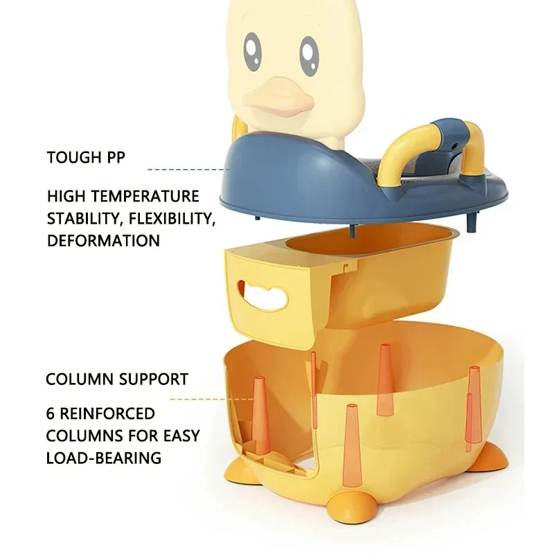 Kids Travel Potty Travel Cute Duck Potty For Indoor Outdoor Kids Products Moveable Toilet For Girls Boys Children Kids 3
