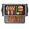 Commercial Two Layer Multifunctional Smokeless BBQ Grill Roasting Meat Griddle Barbecue Mesh Raclette Grill 5