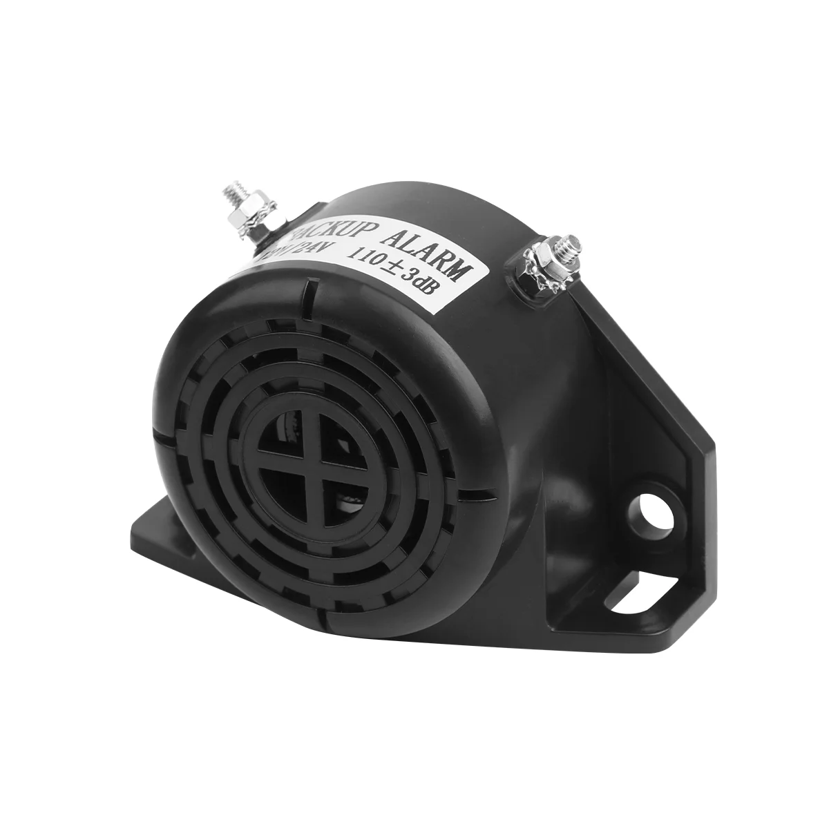 12V/24V 110&plusmn;3db Universal Engineering Forklift Truck Waterproof Alarm Parking Loudspeaker (Round) Vehicle horn