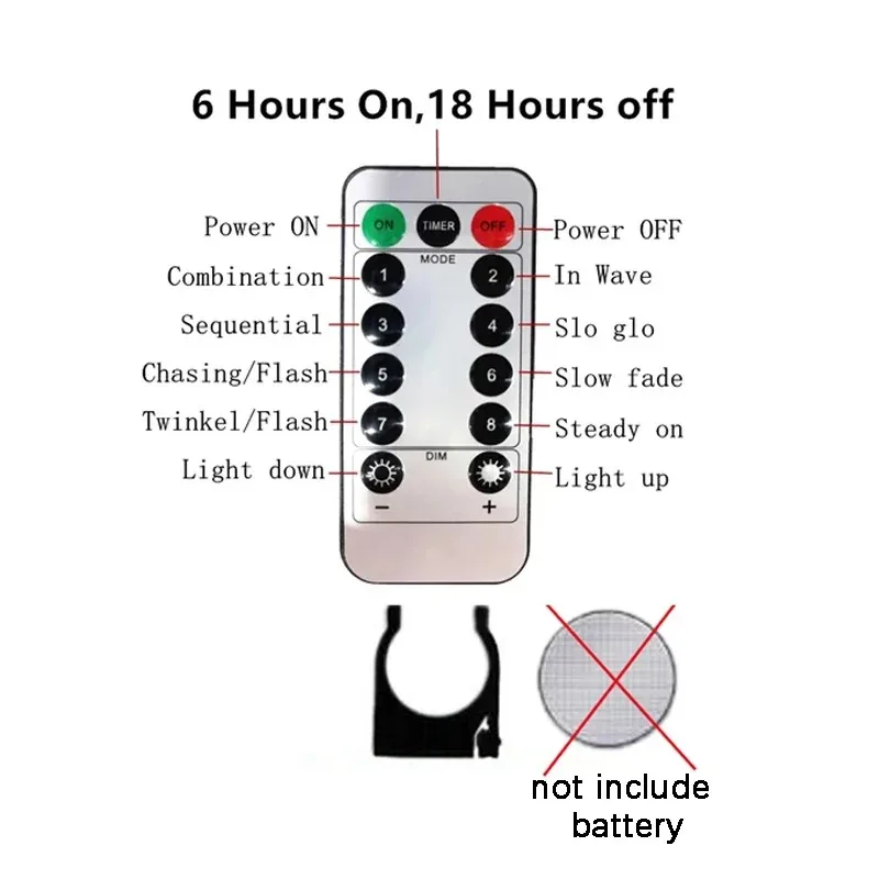 Description Picture 6 of itemUSB Remote LED String Curtain Lights Wedding Lighting Fairy Garland Falsh Lights for Christmas Holiday Home Bedroom Decoration