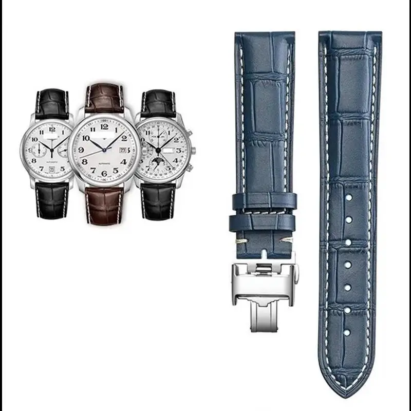 

Ремешок из телячьей кожи для часов Longines Master L2 L3 L4 L2.628 L2.673