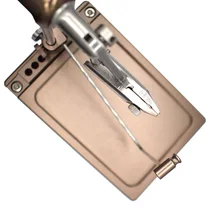 New Type Of Multifunctional Fly Lashing Vise With Base Fly Lashing Pliers Set Desktop Rotating Lashing Hook Table, 4 Small Tools