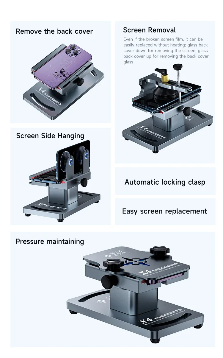 XZZ X4 LCD Screen Separator Universal Pressure Holding Fixture