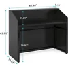 Modern 47" Front Desk, Wood Reception Desk Retail Counter for Salon, Home Office, Sturdy and Stable, Modern Reception Desks 5