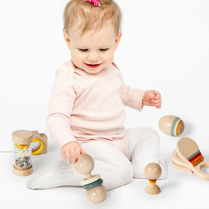 Wooden Infant Toy Set 2