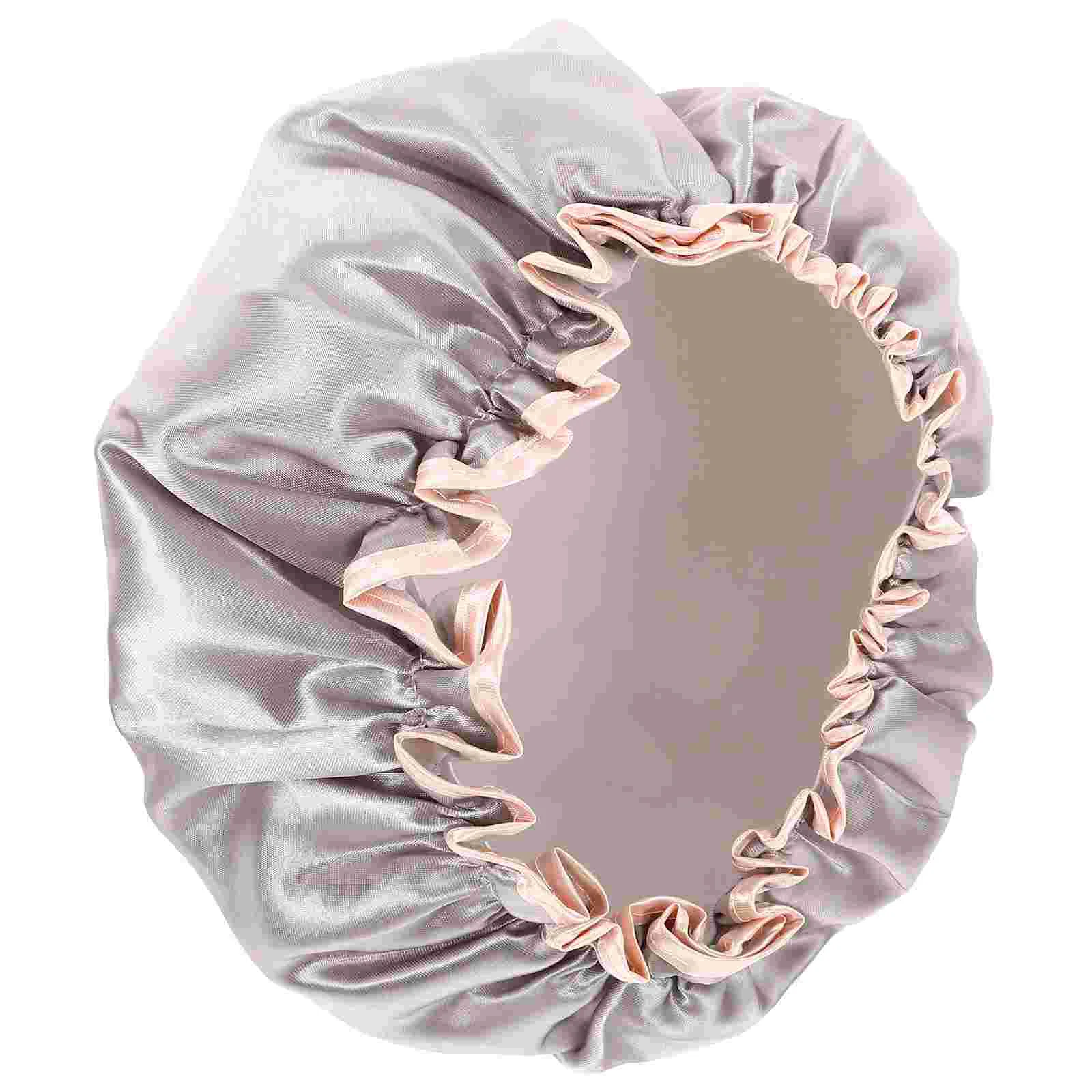 

Waterproof Shower Cap Large Caps for Women Sauna Girls Hat Women's Hats & Essentials Hair Bonnet