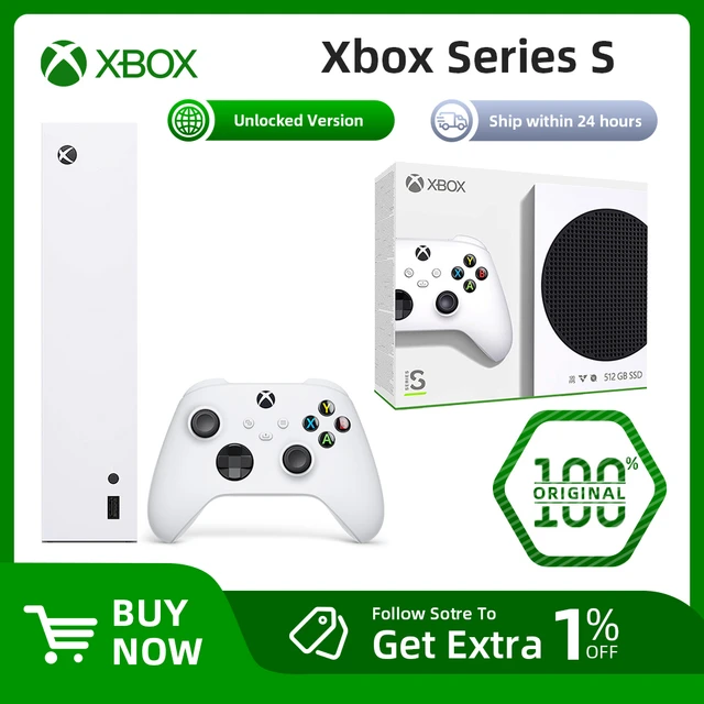 Microsoft Xbox Series S 512G Video nlocked Version Game Consoles Xbox  Wireless Controller Console Up to