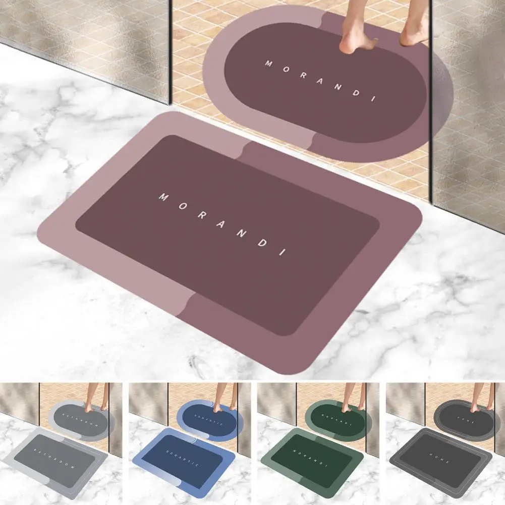 Great Floor Rug No Odor Floor Mat Durable Decorative Bathroom Kitchen Mat Home Decor