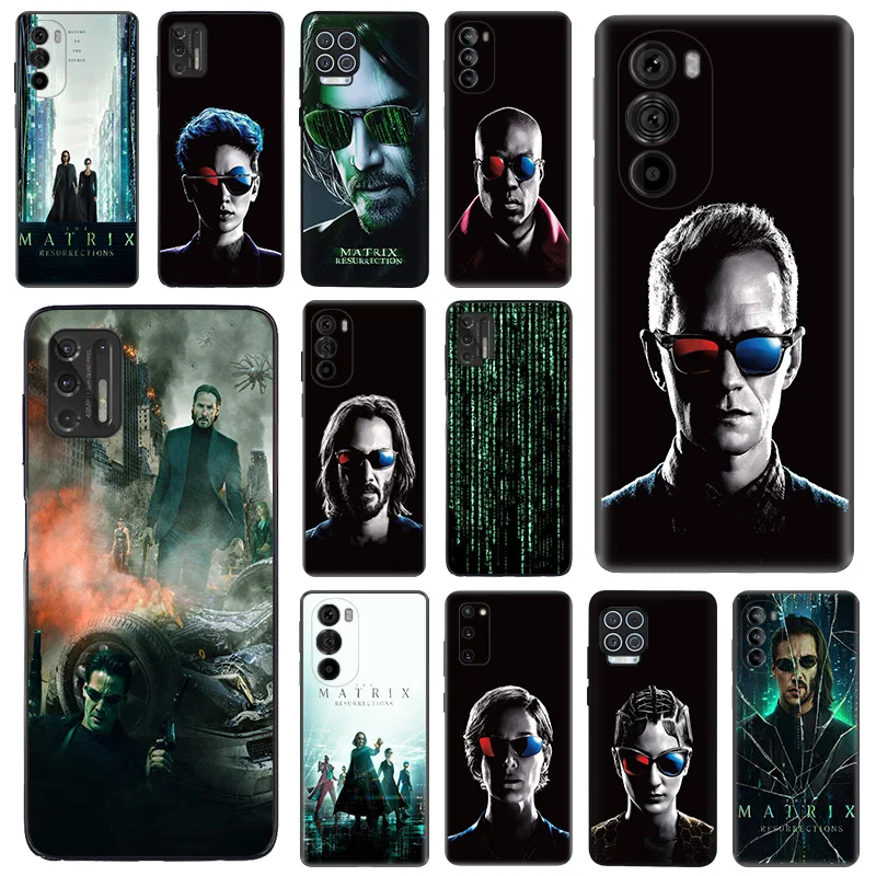 모토로라 모토 G50 G73 G53 G72 G52 G30 G31 G60 G71 G22 G9 플레이 G60S 매트릭스 4 소프트 커버, 블랙 매트 폰 케이스