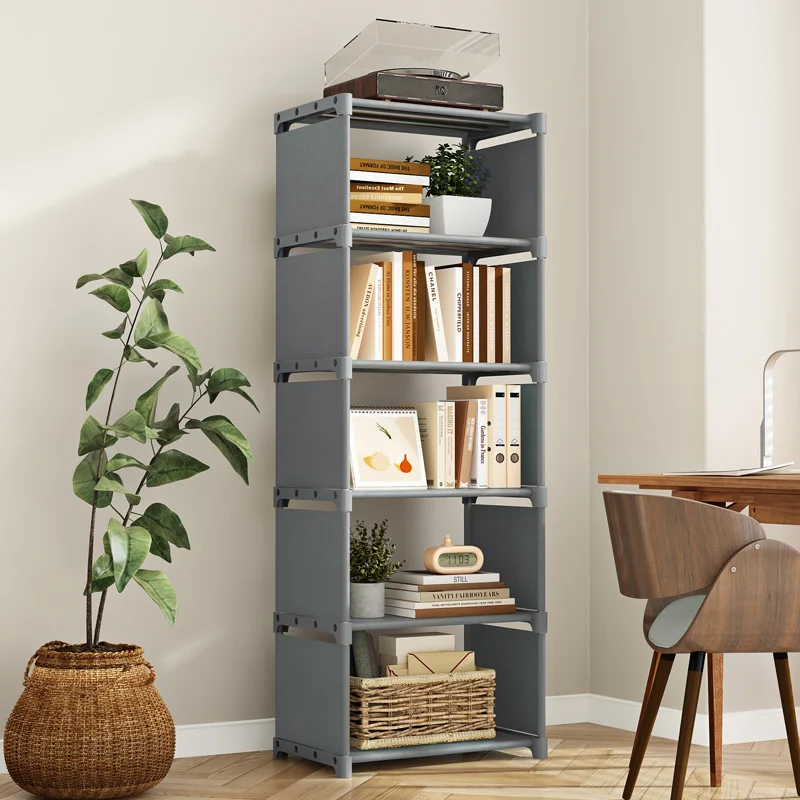 Bookshelf [Free Combination] Desktop Storage Rack Desk Storage Rack Desk Dormitory Office Multi story Bedroom Floor