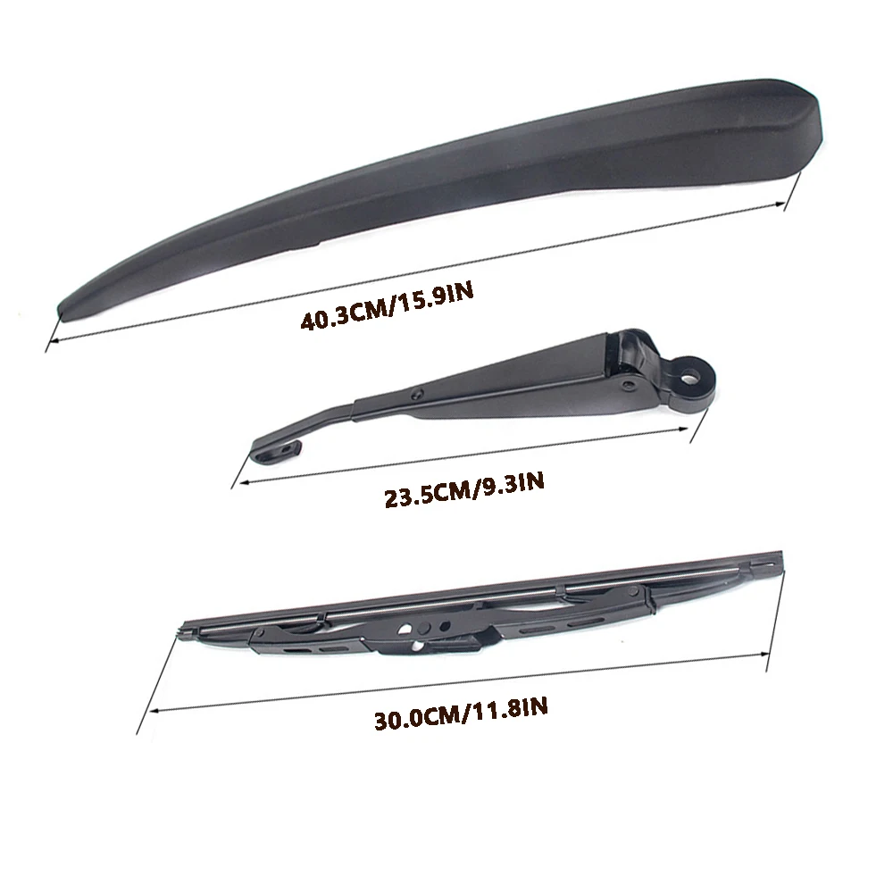 25937776 Car Rear Windshield Windscreen Wiper Arm & Blade Set for Cadillac CTS/SRX Wagon 2010 2011 2012 2013 2014 2015 2