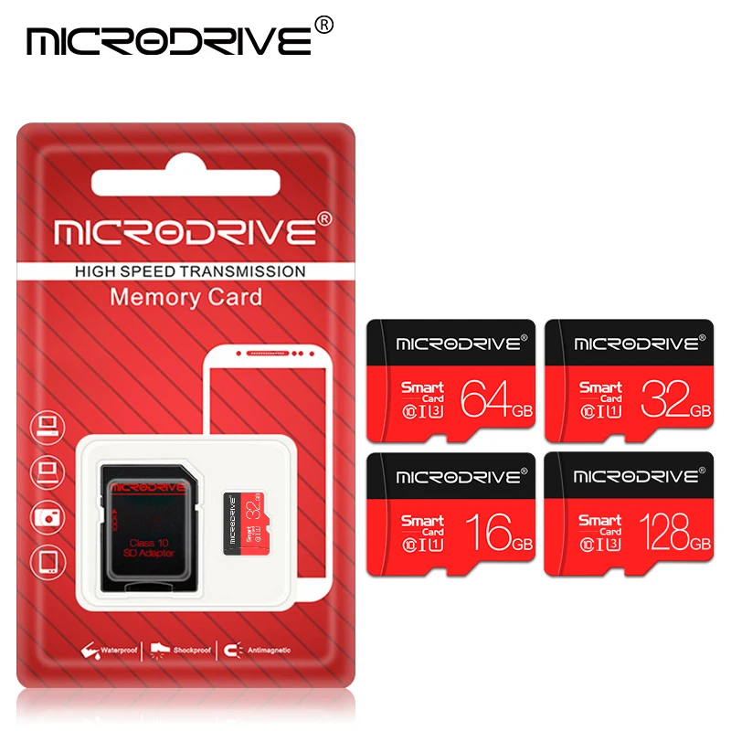 Micro TF Card 16GB 32GB 64GB Class 10 ޸ ī 128GB 64GB, Ʈ tarjetas de memoria