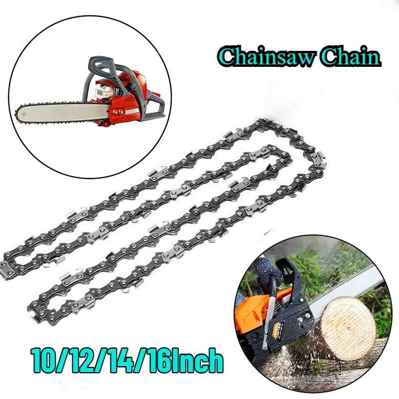 Chainsaw Chain 3/8"LP 40/45/50/52/55//56/59 Drive Links .050" Gauge 10/12/14/16Inch Electric Saw Accessory Replacement Chainsaw Chainsaw Chain