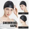 Non-Slip Swimming Cap Silicone Swim Caps Waterproof High Elastic Swimming Hat Comfortable Bathing Caps for Long Short Hair 6