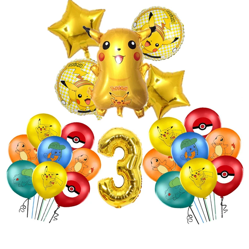 number balloon 3