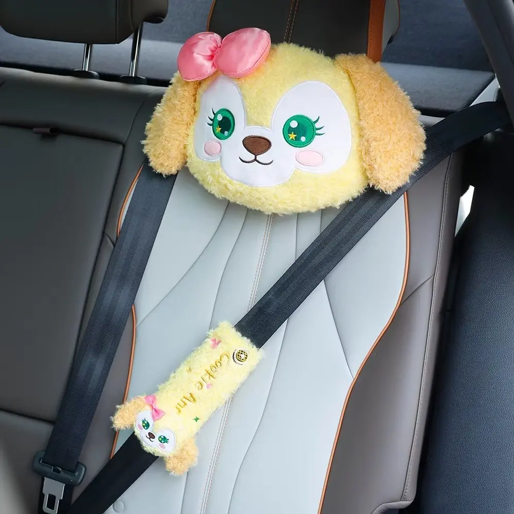 

Disney Cute Cookie Ann Headrest Back Cushion For Car Seat Chair Lovely Stuffed Cartoon Anime Plush Dog Throw Pillow Xmas Gifts