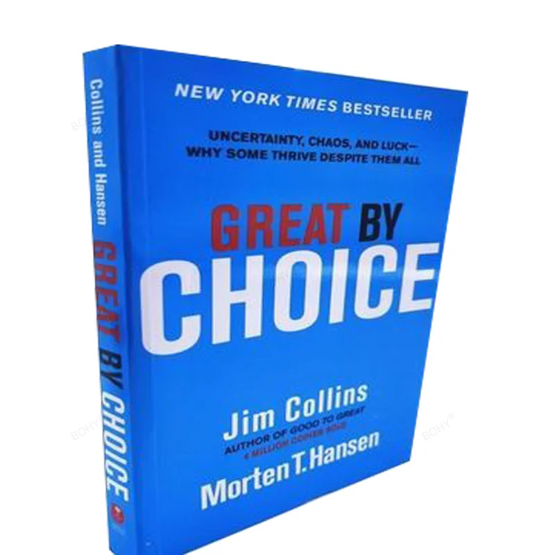 

Great By Choice Jim Collins Uncertainty,Chaos and Luck - Why Some Thrive Despite Them All Foreign Adult English Book