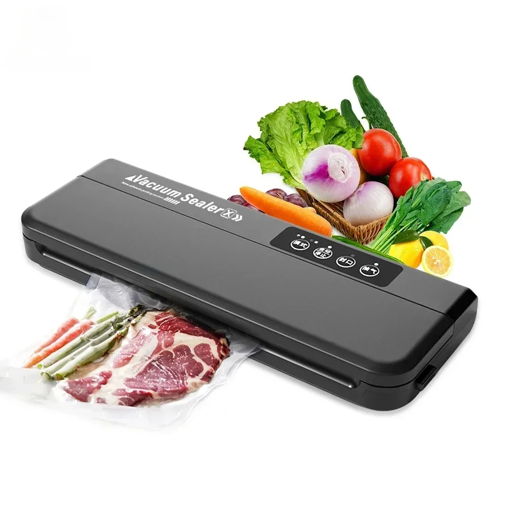 220V Vacuum Sealer Machine Dry and Moist Food Modes 60KPA Automatic For Food Preservation With 10Pcs Bags Paper Making  Machine stud welder dent repair kit 3kw spot welder dent puller with 6 welding modes auto body spot welding dent puller machine for car