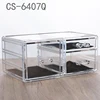 Desktop Cosmetics Display Stand lipstick Skincare Storage Box Acrylic Transparent Multi-layer Drawer Storage Rack, S#-M# Model 4