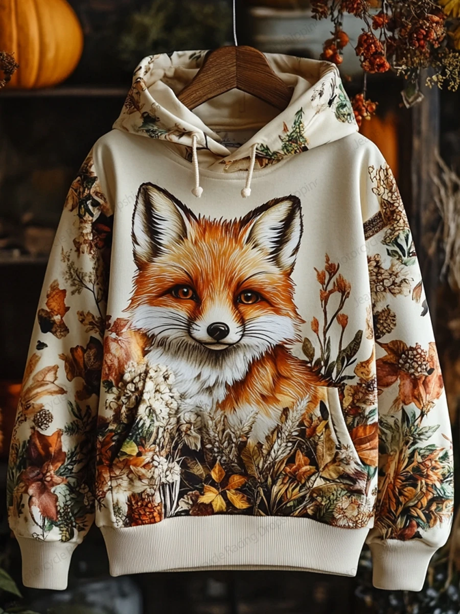 thumbnail image 1 of Sudadera con capucha con estampado 3D de animales, divertida, pollo, ardilla, caballo, conejo, para hombre y mujer, sudadera de gran tamaño a la moda, abrigo de calle para mujer, 1 of 5