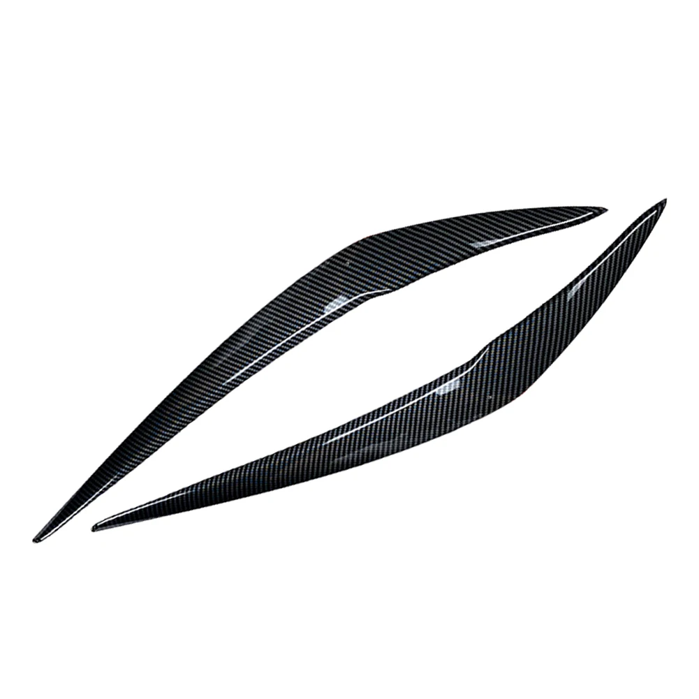 Car Accessories 1Pair Car Front Headlight Eyebrow Eyelid Cover Accessories For BMW 1 Series F20 Late 118i 120i 2015