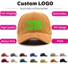 SLECKTON Custom Baseball Cap for Women and Men Fashion Design Brand LOGO Letter Embroidery Hats Corduroy Hats Unisex Wholesale 1