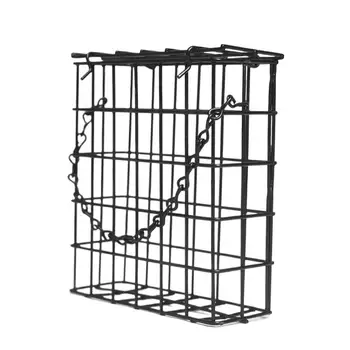 Metal Suet Ball Bird Feeder with Hanging Chain Squirrel Proof Bread Block Bird Food Device Outdoor Garden Hummingbird Feeders - Image 4