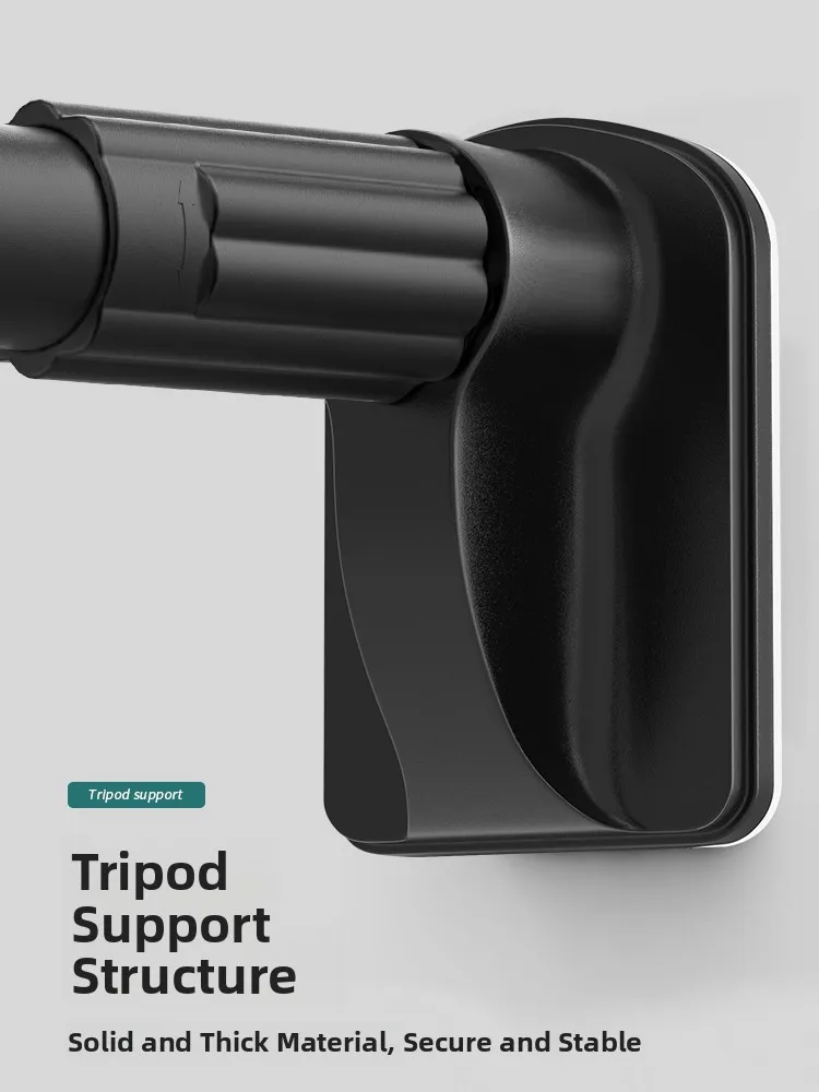 No-Drill Retractable Clothesline Rod Roman Pole Curtain Rod Batoom Installation Balcony Clothes Drng Ra Support Rod