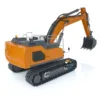 XDRC 1/14 Metal Hydraulic RC Excavator 5CH Valve 945 Remote Control Painted Digger Trucks PL18EV Toy Model TH21415 5