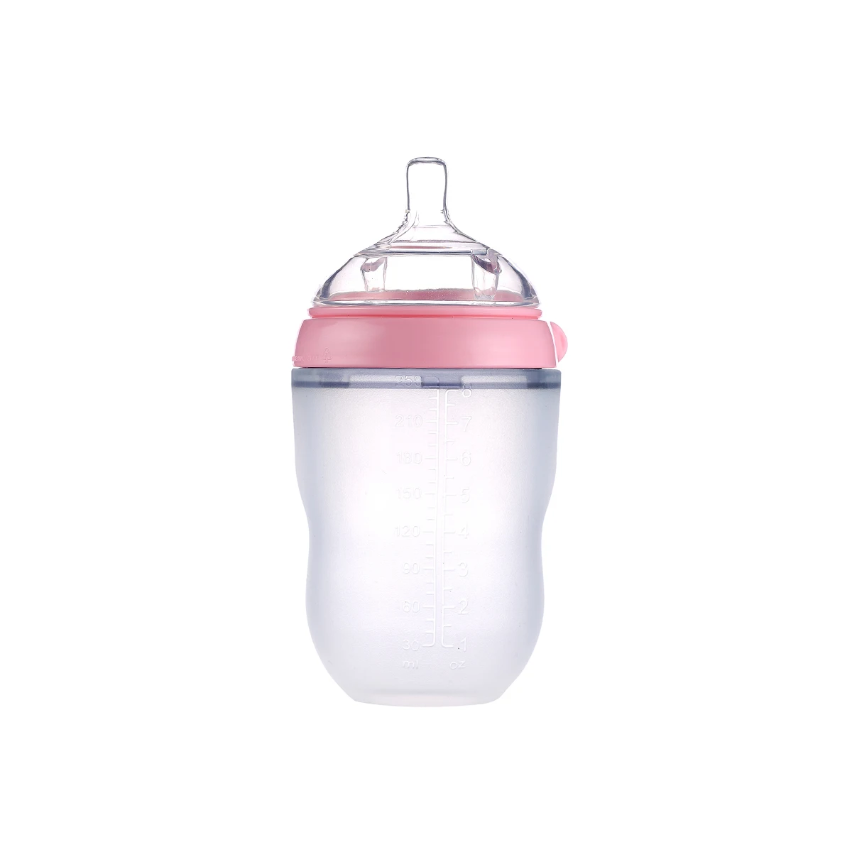 100% Silicone Baby Bottle 250ml 8oz 150ml 5oz baby milk feeding bottle for baby